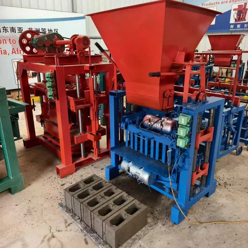 

(Sea shipping customization) Africa's best-selling brick-making machine, complete set of cement-concrete slag brick-making machi