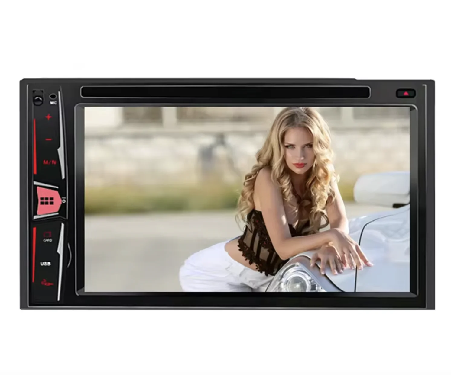 Astrowind CD Player 6.2 inch hd touch screen 2 din in dash auto radio car dvd cd multimedia player