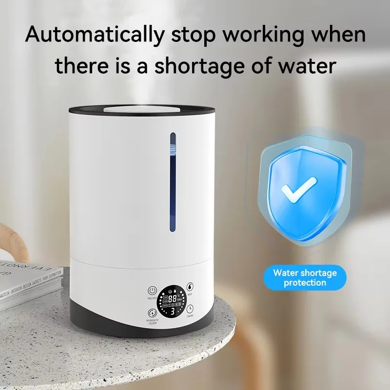 Hot Sale Touch Screen Smart Essential Oil Diffuser Humidificador Cool Mist Ultrasonic Top Filling 5L Air Humidifier