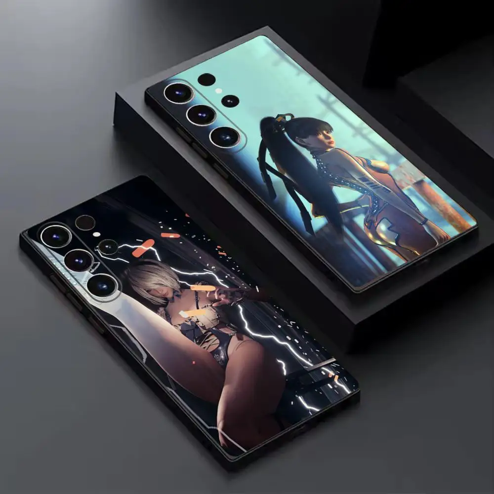 HOT GAME S-Stellar B-Blade  Phone Case For Samsung Galaxy S25 S24 S23 S22 S21 S20 Plus Ultra Note20 Soft Black view 2