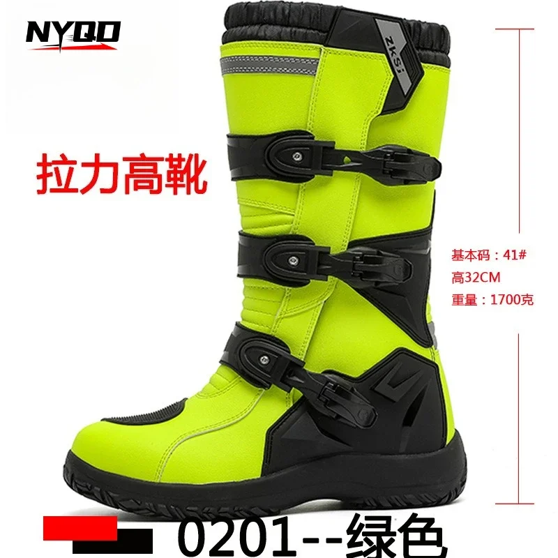

Motorcycle Riding Boots Locomotive Four Season Breathable Anti-drop Knight Equipment Road Racing Shoes Motorcycle Equipment