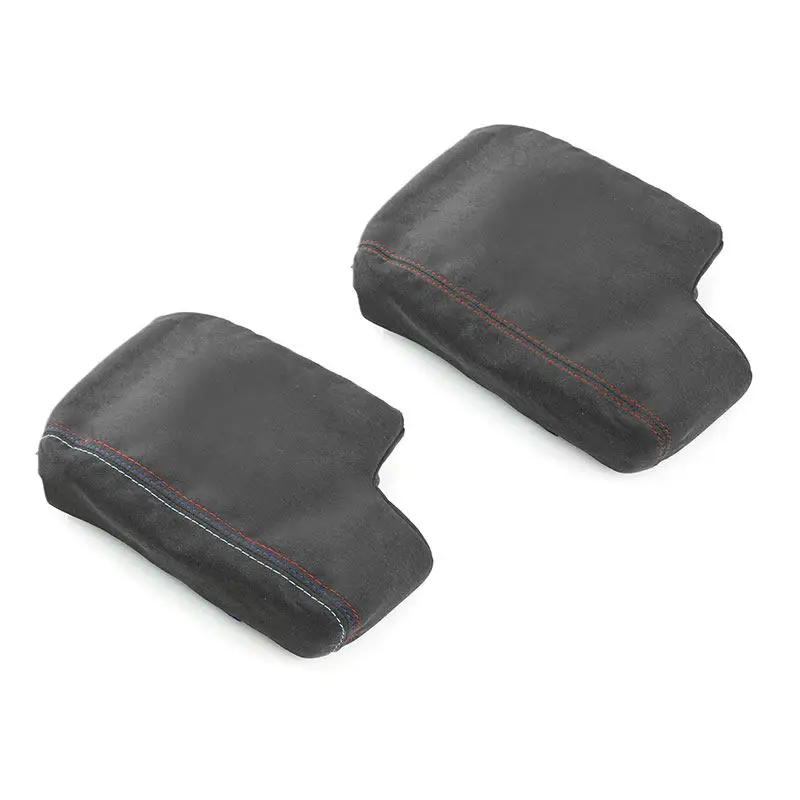 Suede Leather Trim For BMW 3 Series E46 1998 1999 2000 2001 2002 2003 2004 2005 Car Inner Center Console Lid Armrest Box Cover