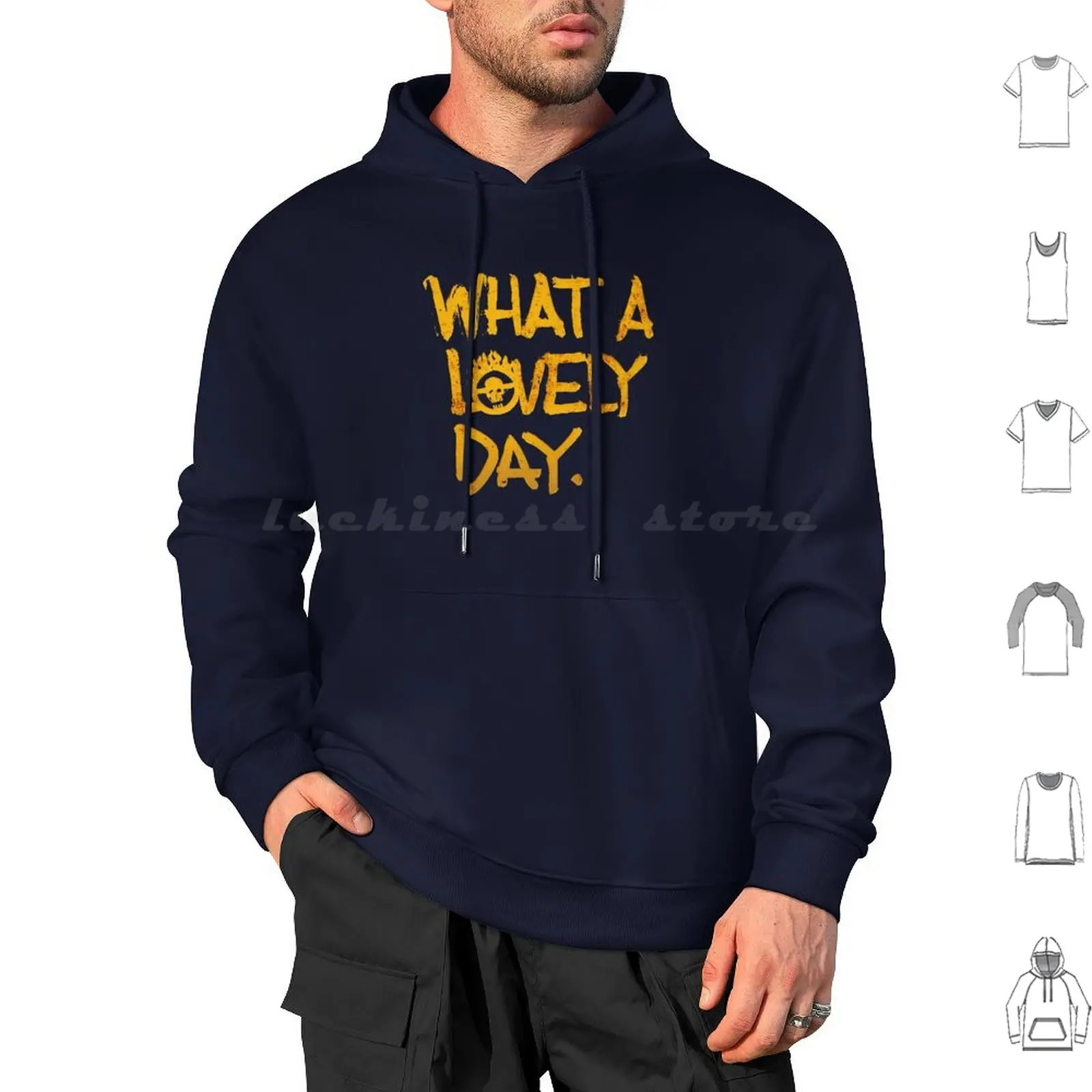 Great Model What A Lovely Day Hoodie cotton Long Sleeve Great Model What A Lovely Day Mad Max Mad Fury Road Movie Mad Max