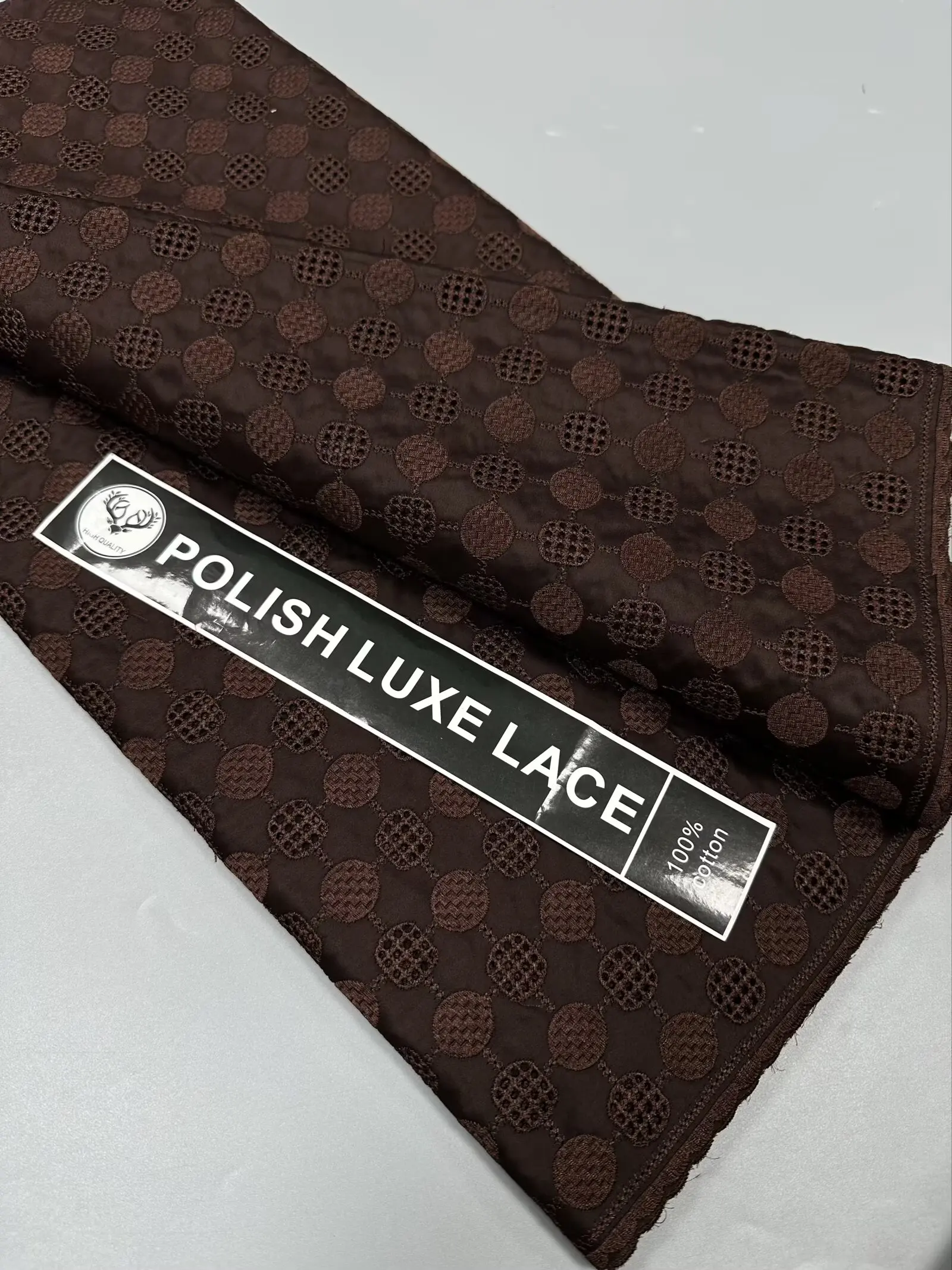 

African Polish Dry Lace Fabric 2025 High Quality Swiss Voile Embroidery Fabric Lace Material For Men Dubai Style African Fabric