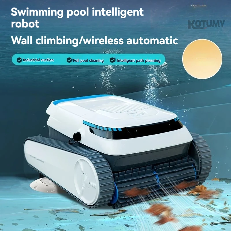 Wall climbing swimming pool robot/underwater vacuum cleaner/swimming pool cleaning machine/fully automatic cleaning machine