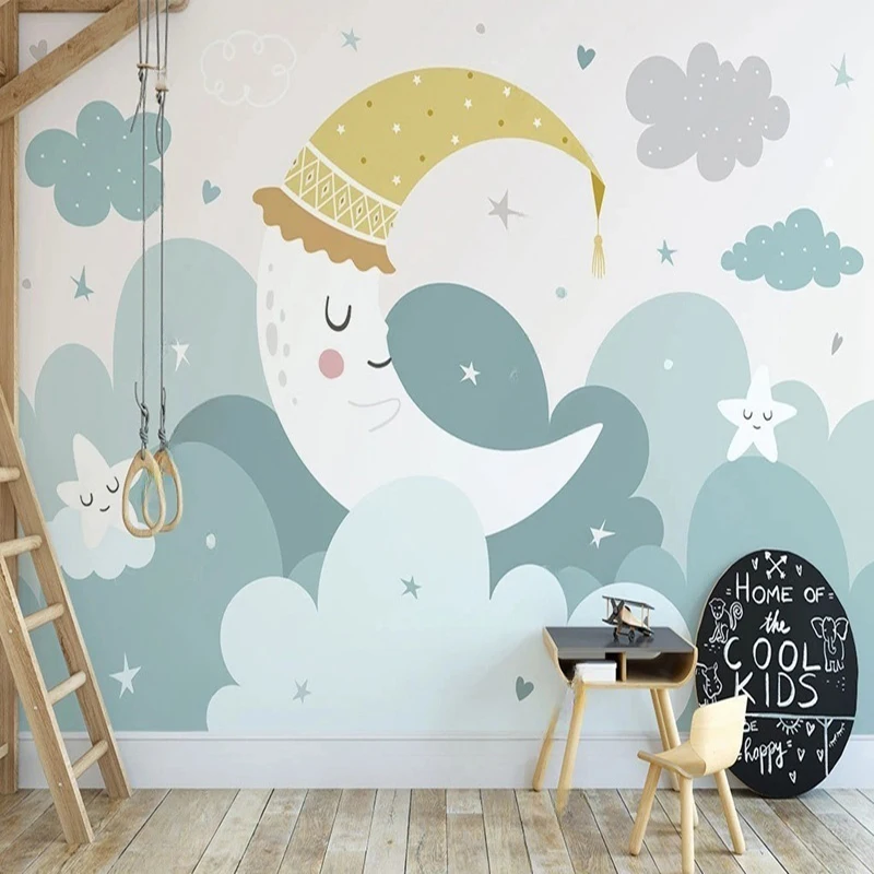 MU8089 Any Size Mural Wallpaper Guitar Music Equipment Cartoon 3D Stereo Background Wall Home Decoration Painting Wall Papers