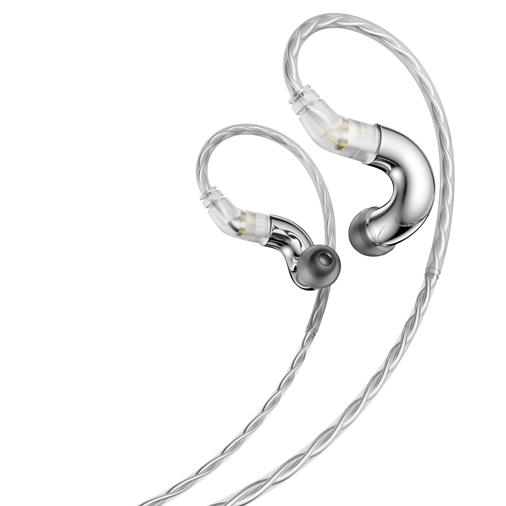 BLON BL-mini 6mm controlador dinámico HIFI en el oído auricular IEM DJ auriculares con cable para correr 3,5 MM con conector de 0,78 2 pines