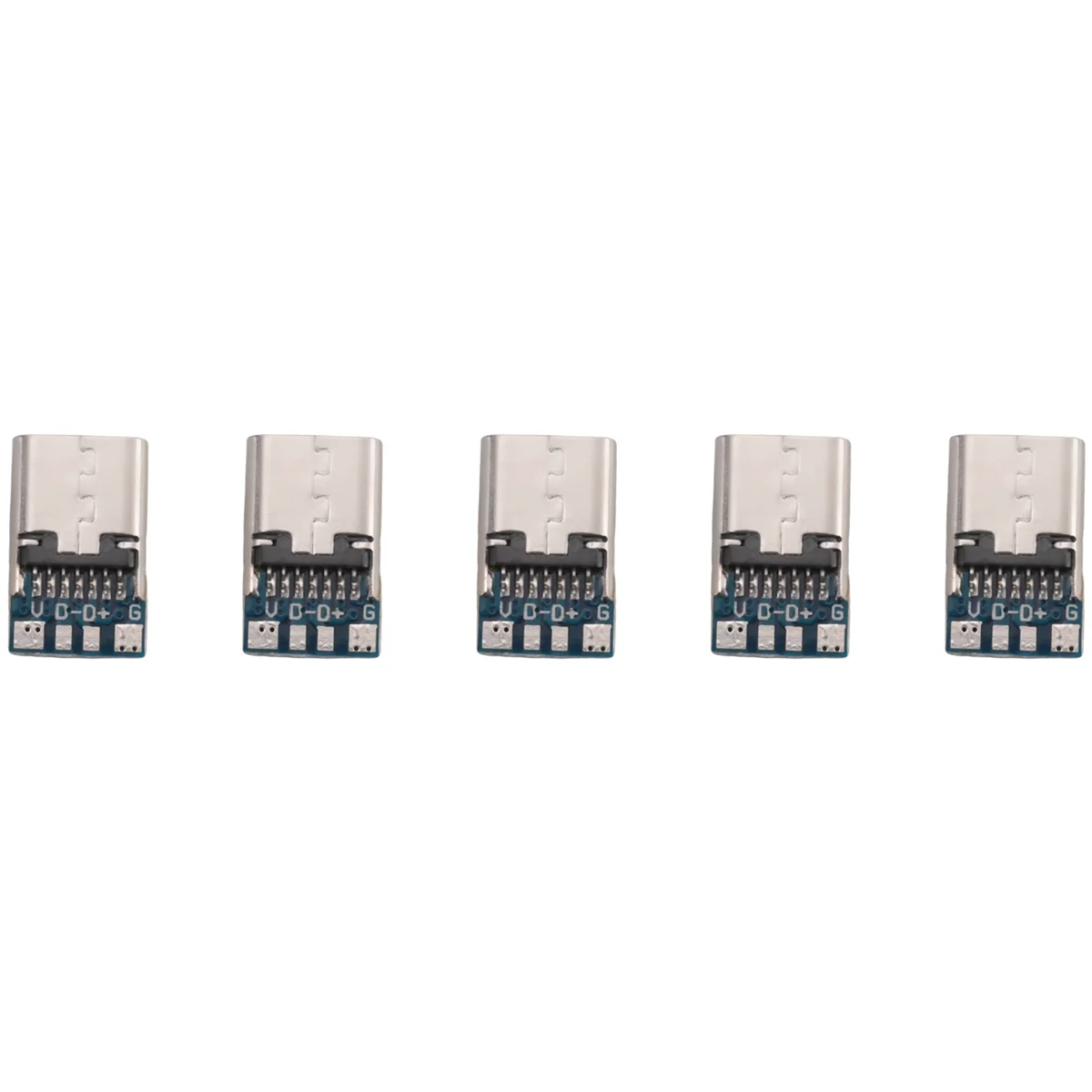 10 Pcs USB 3.1 Type C Connecteur 14 Broches Femelle Prise Prise À Travers Les Trous PCB 180 USB-C1 De Bouclier Vertical