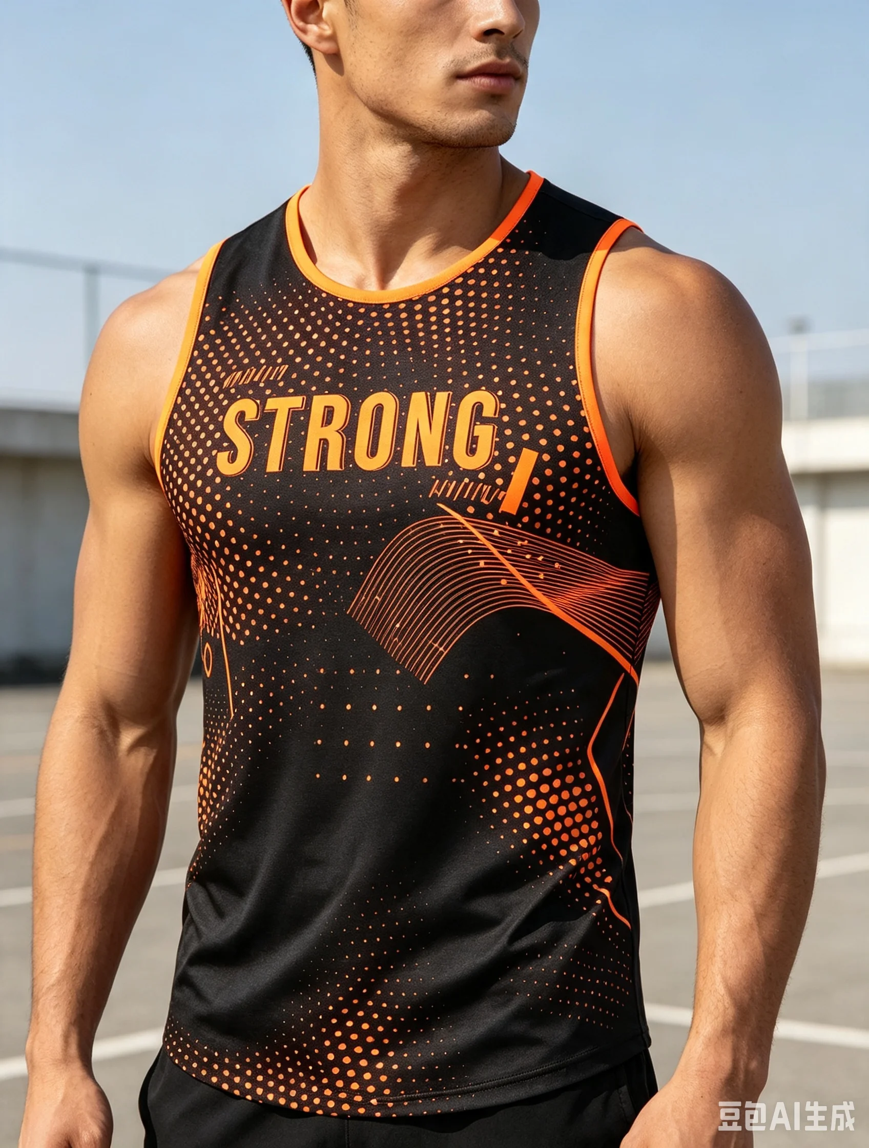 Men's Letter Workout Tank Top Running Tank Top Sports Top Summer Sleeveless Quick Dry Moisture Wicking Breathable Men clothing