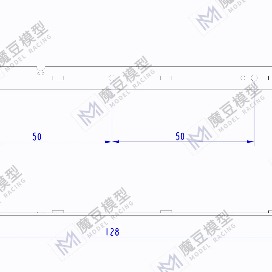 770S 6x6 サイドライトストリップ サイドスカートライトストリップ LED 3V ABS アップグレード 1/14 タミヤ RC スカニア ラジコン トレーラー おもちゃパーツ用