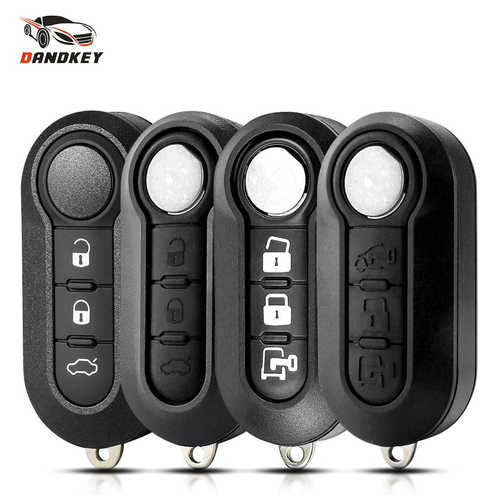 

Dandkey Remote Car key Shell Case For Fiat 500 Panda Punto Bravo Ducato Peugeot Boxer Citroen Jumper Auto