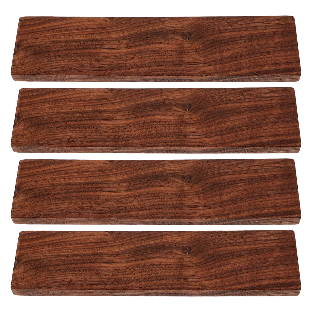 4 PCS Black Walnut Wood Carving Planks for Walls Timber Hardwood Lumber Woodworking Engraving Blanks Crafts