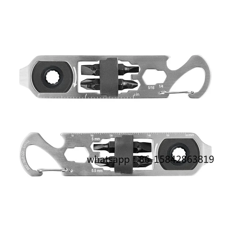 

Многофункциональный инструмент Diskey Ratchet: EDC-нож-брелок для активного отдыха и повседневного ношения