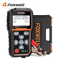 2024 Car Battery Tester FOXWELL BT705 12V 24V 100-2000 CCA Cranking/Charging/Max Load Test Scan Tool Automotive Battery Analyzer