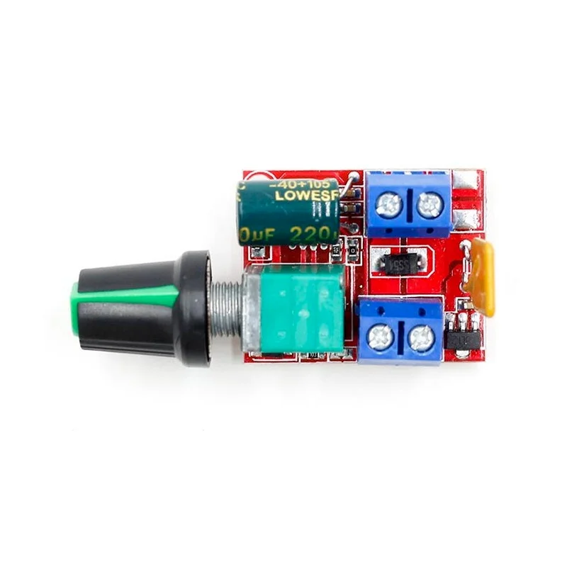 Mini DC-DC 4.5V-35V 5A 90W PWM DC Motor Speed Controller Module  Regulator Control Adjust Board Switch 12V 24V PN35