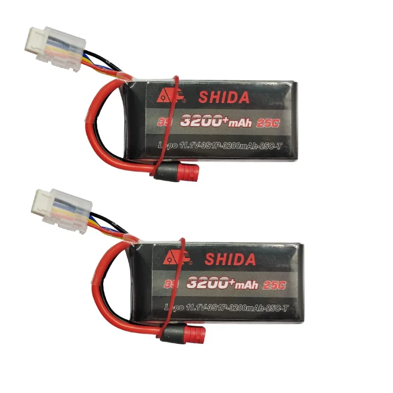 MJX Hyper Go 14303 14301 14302 14209 14210 RC samochody RC ciężarówki części zamienne ulepszone 3S 11.1v 3200mAh akumulator Lipo/ładowarka USB