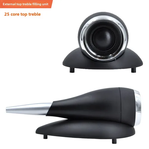 Imagen 2 del producto Altavoz Tweeter de 25 núcleos, membrana de seda externa, Super Tweeter, conectores de fiebre HI-FI para sistema de Audio doméstico, 2 uds.