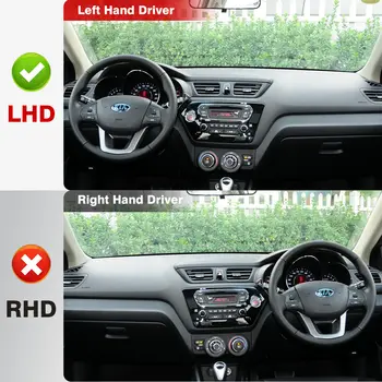 適用於俄羅斯起亞Rio 3 2012-2017款的汽車儀錶板保護套,附遮陽防紫外線功能,汽車配件 8 最佳銷售 起亞儀錶板罩 - №1