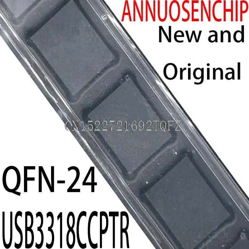 2PCS New and Original USB3318 QFN-24 USB3318CCPTR