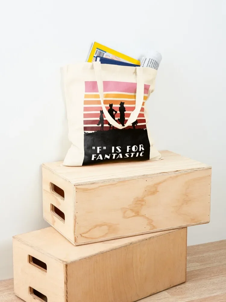 F is for Fantastic Mr. fox and Family Tote Bag large tote bag the tote bag women bags luxury women