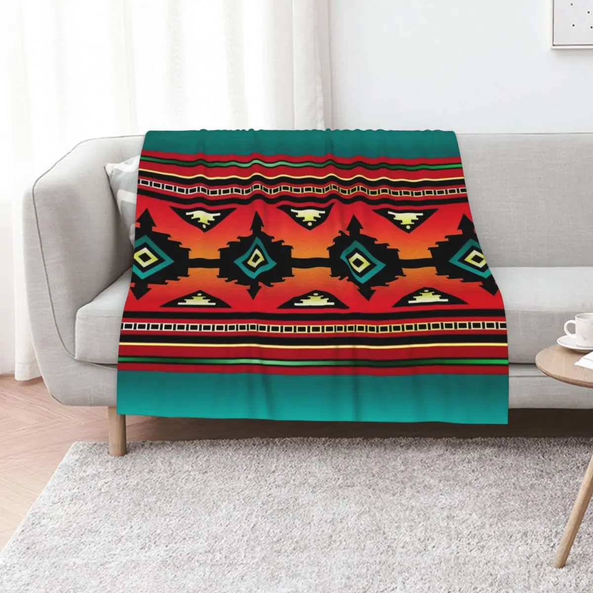 Canyon Navajo Throw Blanket Heavy Summer Beddings Blankets For Bed Flannel Decorative Sofa Beach Blankets