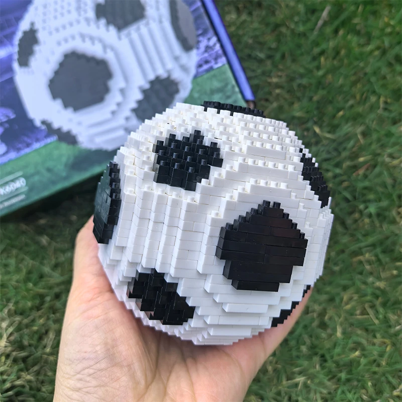 Kreative Mini Sport Fußball Bausteine Fußball Modell Ball Spiele Set Montage Ziegel Spielzeug Geschenke Für Kinder Kinder Junge Erwachsene
