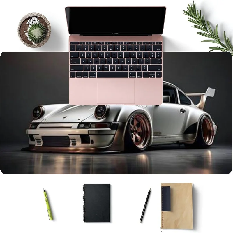 

High-End Car Design Mouse Pad Rubber non-slip base Desk Mat High quality material gaming mat mousepad with lock edge rug