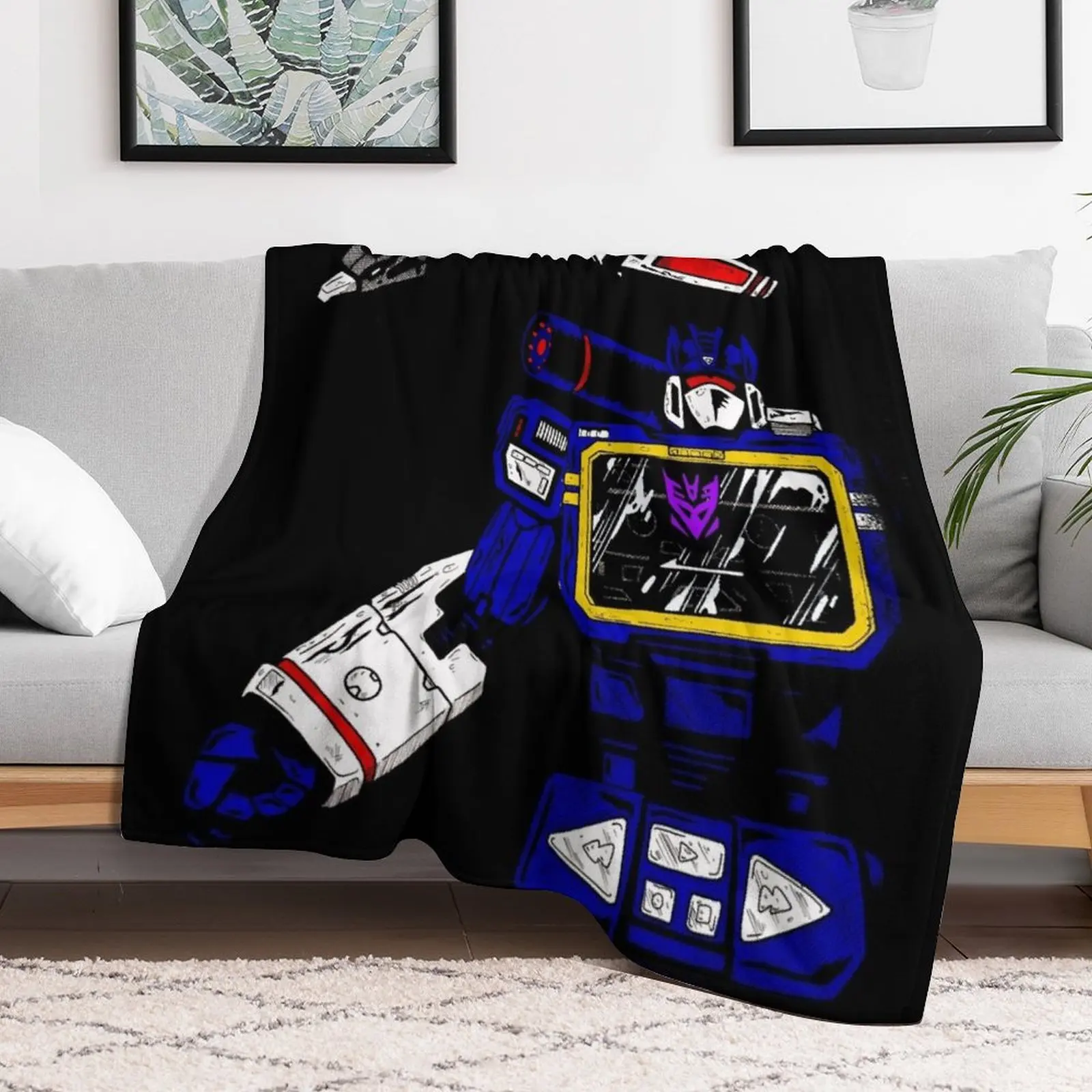 soundwave Throw Blanket Custom for winter christmas gifts Blankets