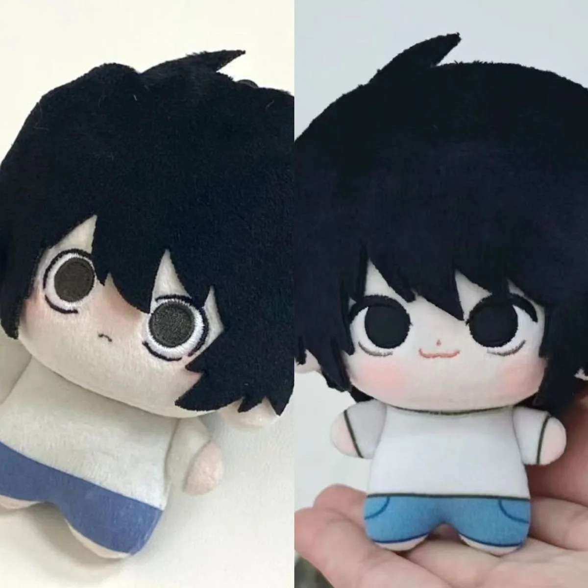

Death Yagami Light L Lawliet Plush Doll Pendant 10cm Anime Yagami Light Keychain Stuffed Toy Backpack Party Birthday Gift