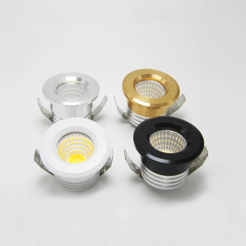Mini Embedded Dimmable LED Ceiling Light 3W Spotlight COB Downligh 110V-220V Cabinet Living Room Interior Decoration