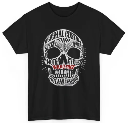 Motorrad Fahrer Biker Shirt Spruch Papa Vater Opa Böser Alter Mann Required