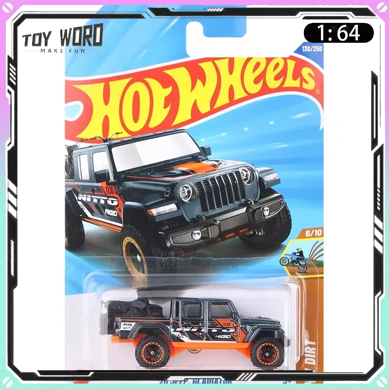 

2025F Hot Wheels TH Car Model Super Treasure Hunt 20 JEEP GLADIATOR Limitied Collectible Model Room Ornament Boy Toy Gift