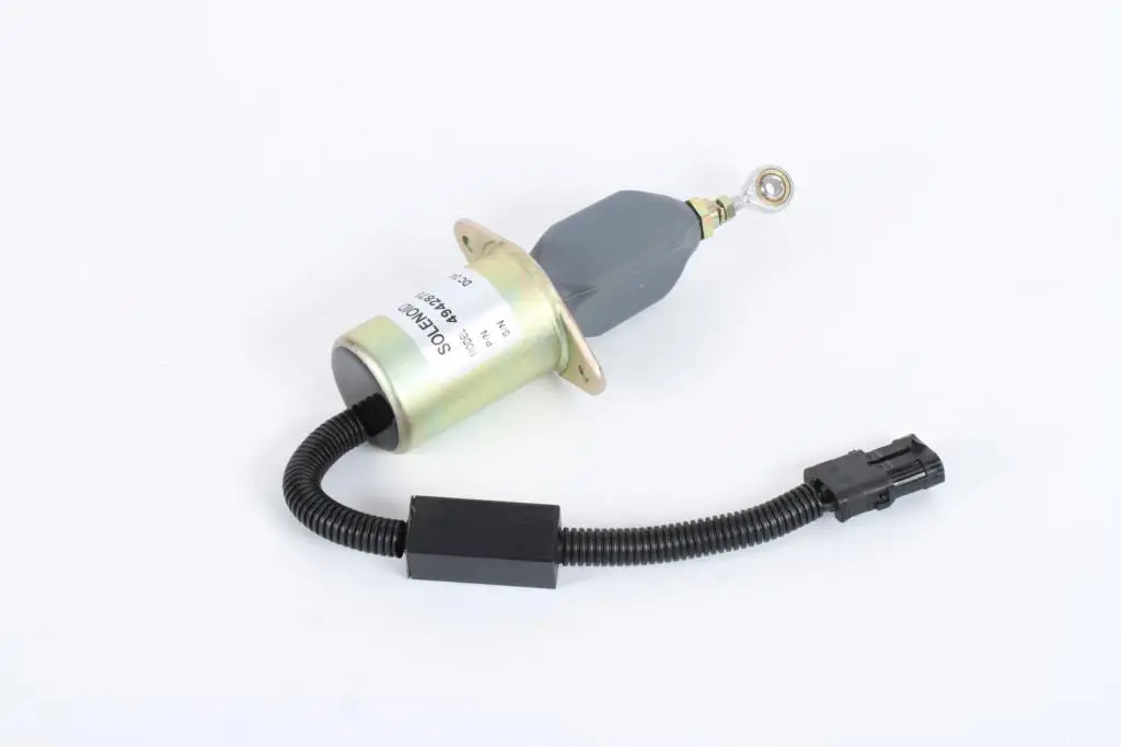 

4942878 24V Stop Solenoid 4946639 12V Fuel Shutdown Solenoid Valve for Cummins 6CT Engine