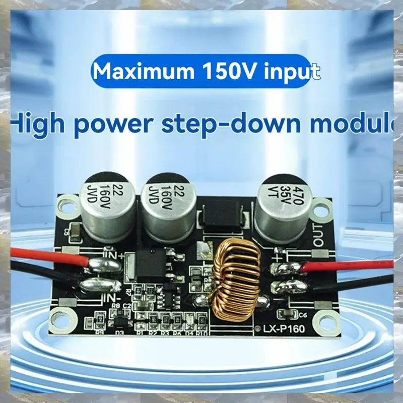 T82C Hot Sale-150V DC-DC Step-Down Power Supply Module Buck Converter Non-Isolated Stabilizer Strong Heat Dissipation Module