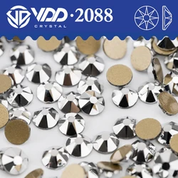 VDD 066 Labrador SS16-SS30 Rhinestones Crystal 2088 AAAAA 8 Big 8 Small Flatback Diamond Glitter DIY Nail Art Decorations
