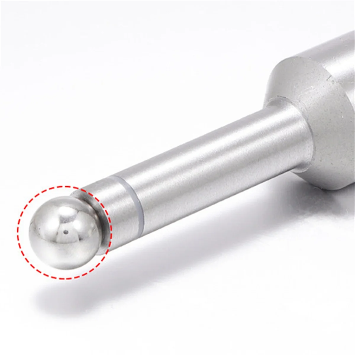 A002 Photoelectric Edge Finder Full Metal Shell Electronic Edge Finder Sounding Edge Finder Non-Magnetic Centering Rod