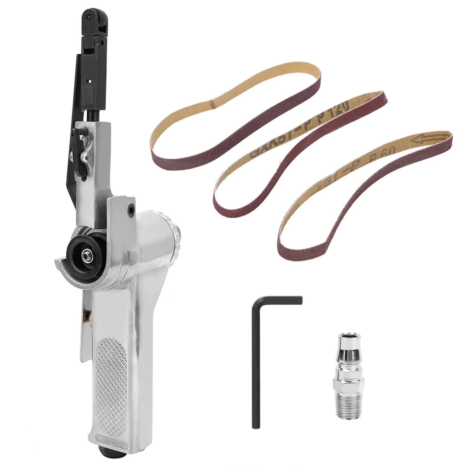 

Pneumatic Belt Sander Air Grinding Polishing Machine for Furniture Wood Glass Metal 3/8in 10 Mm