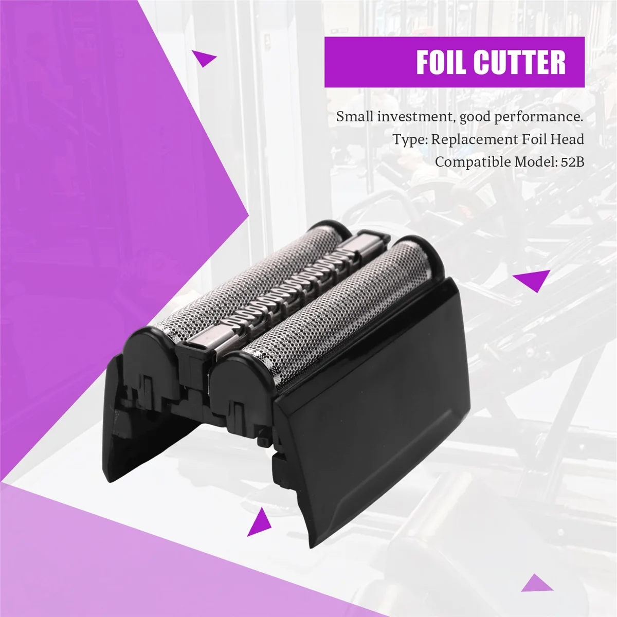 رأس ماكينة حلاقة بديلة جديدة لقطع الرقائق المعدنية لسلسلة براون 52B 5 5070 5090 رأس رقائق بديل ذو أداء جيد B