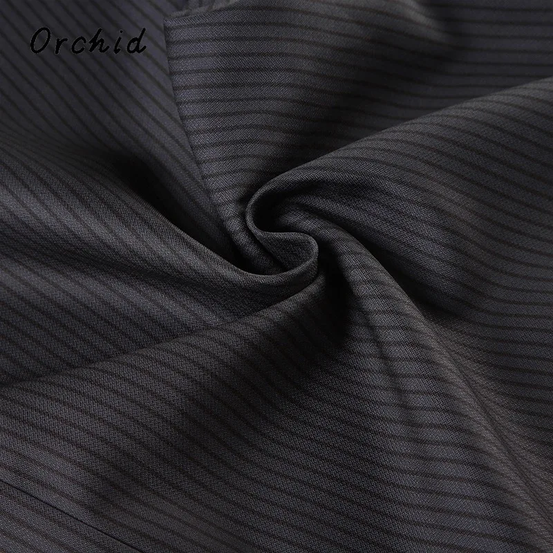 여성용 레트로 스트라이프 스트레이트 데님 바지 Y2K Trashy 2000s 스트리트 하이 웨이스트 루즈 청바지 Emo Vintage 캐주얼 배기 바지