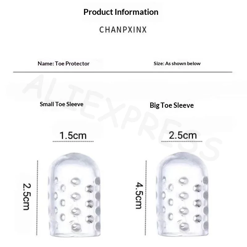 Silicone Toe Protectors for High Heels Anti-Friction Blister Guard 10/20/30 Pcs Soft Toe Covers for Women Travel