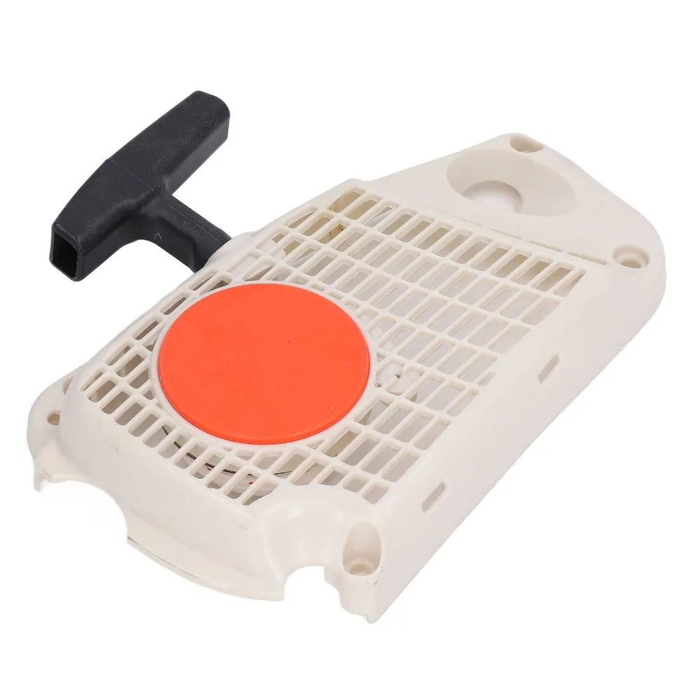 Plastic Starter Assembly Compact White Pull Starter Assembly Easy to Install for STIHL MS192 192T 193 193T 1137 080