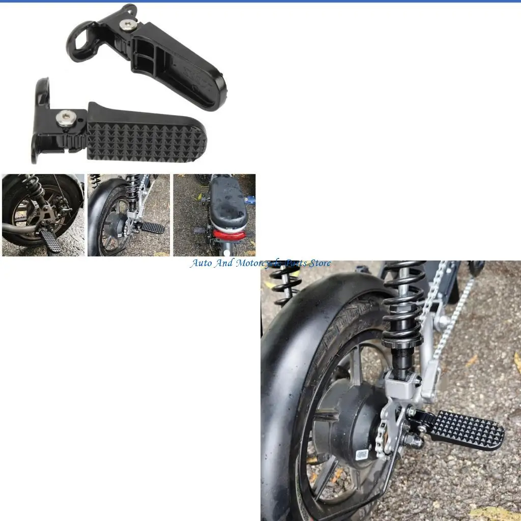 

P9FD задние электрические педали, алюминиевые складные подножки, складная подставка для ног для электрического скутера, для