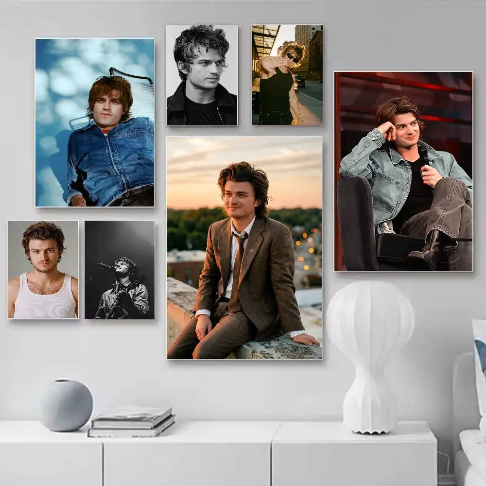 

Actor Joe Keery 2026 Poster HD Quality Wall Art Retro Posters For Home Room Wall Decor Self Adhesive