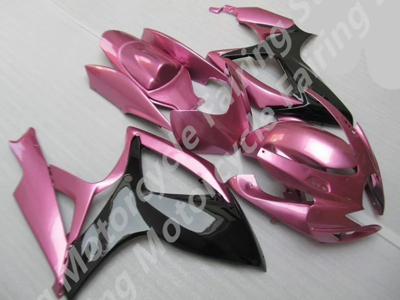 ABS Fairings For pink Black G S X-R 600 750 k6 2006 -2007 Motorcycle Cowlings G S XR600 G S XR750 06-07 k6  Fairing Custom