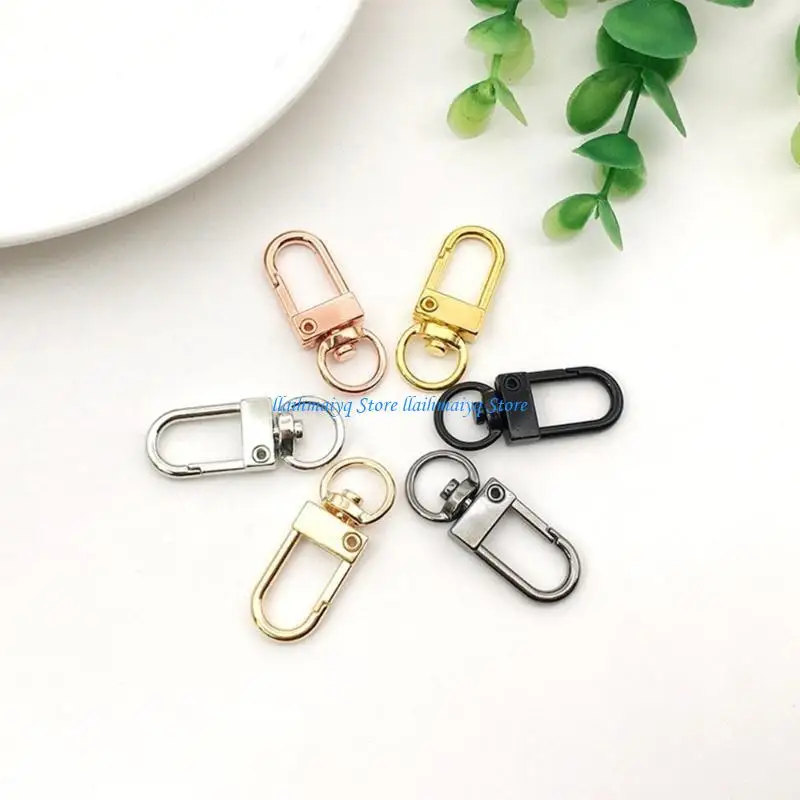 573B 10 Pcs Keychain Clasps Metal Lobster Claw Clasps Lobster Claw Clasps