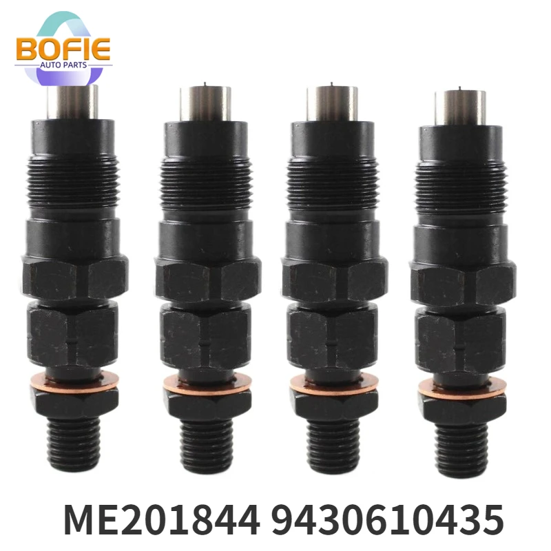 1PCS/4PCSME201844 9430610435 Diesel Fuel Injectors Nozzles 8 Ring Kit For Mitsubishi Delica Spacegear Pajero 4M40 4M40T 2.8L