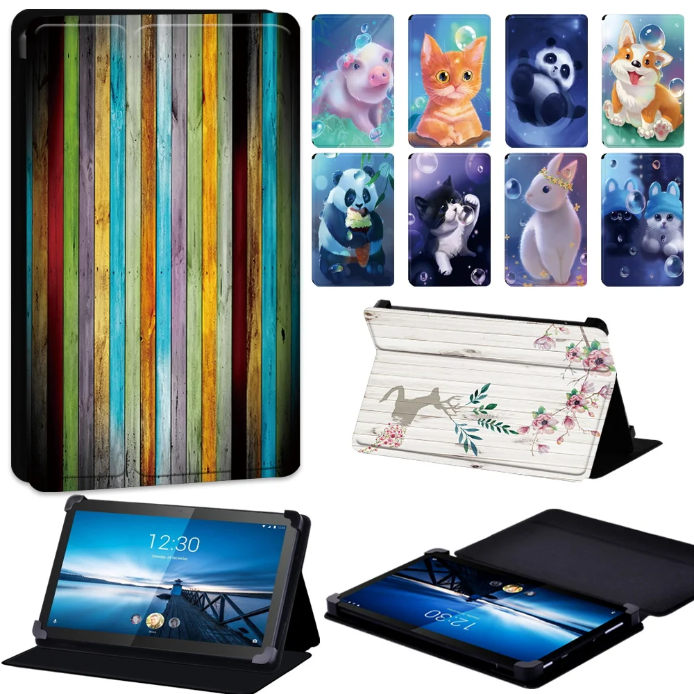

Новинка 2022, чехол для планшета Lenovo Tab M10 Plus/Tab M10/Tab M8/Tab E7/Tab P11, универсальный кожаный чехол с регулируемым размером