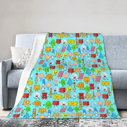 Bfdi Blankets Soft Warm Flannel Throw Blanket Plush for Bed Living room Picnic Travel Home Sofa