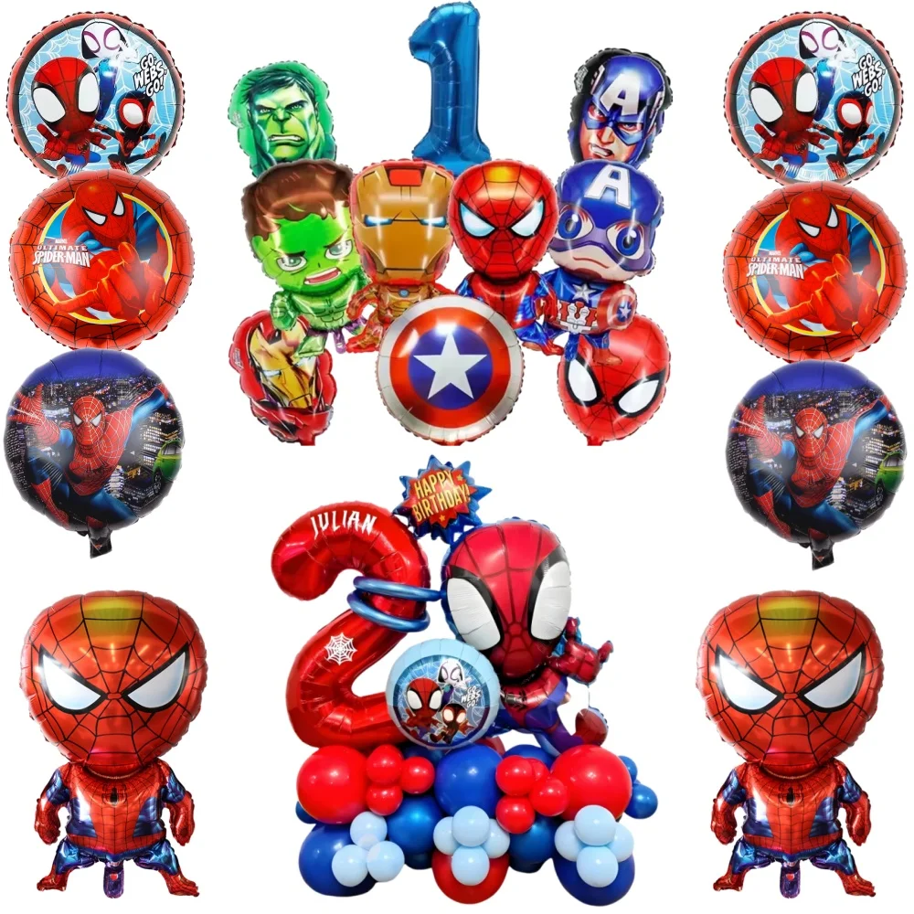 Spidey And His Amazing Friends Birthday Decorations Tableware Kit Plates Cups Backdrop Balloons birthday Party Supplies gifts view 4