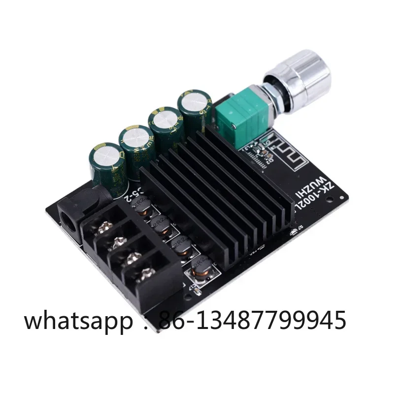 Audio speaker, digital amplifier, Bluetooth amplifier module, motherboard, decoding board, mini car, household 12V, 100W